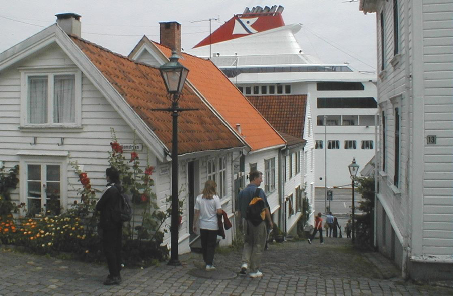 Stavanger Hafenviertel